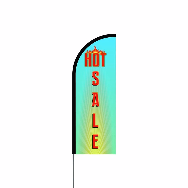 Hot Sale Flag Kit 14' Feet Feather Flag Sign Outdoor Banner