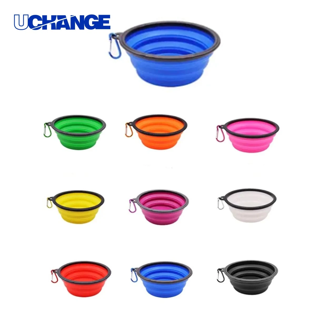 Collapsible Travel Pet Bowl Dish 1