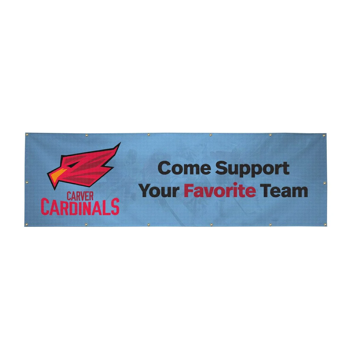 36" x 10' Mesh Vinyl Fence Banner 1