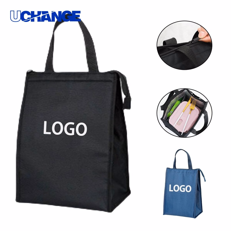 Oxford Cloth Insulated Aluminum Foil Lunch Bag Organizer