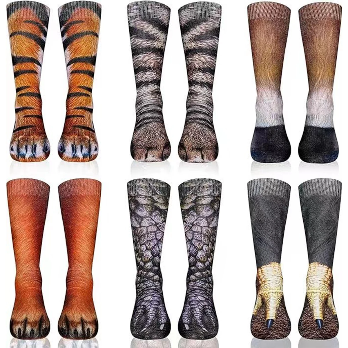 Personalized Printed Crew Socks 1