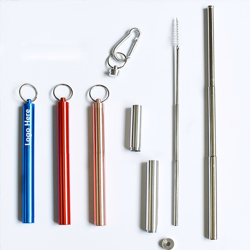 Extendible Stainless Steel Straw