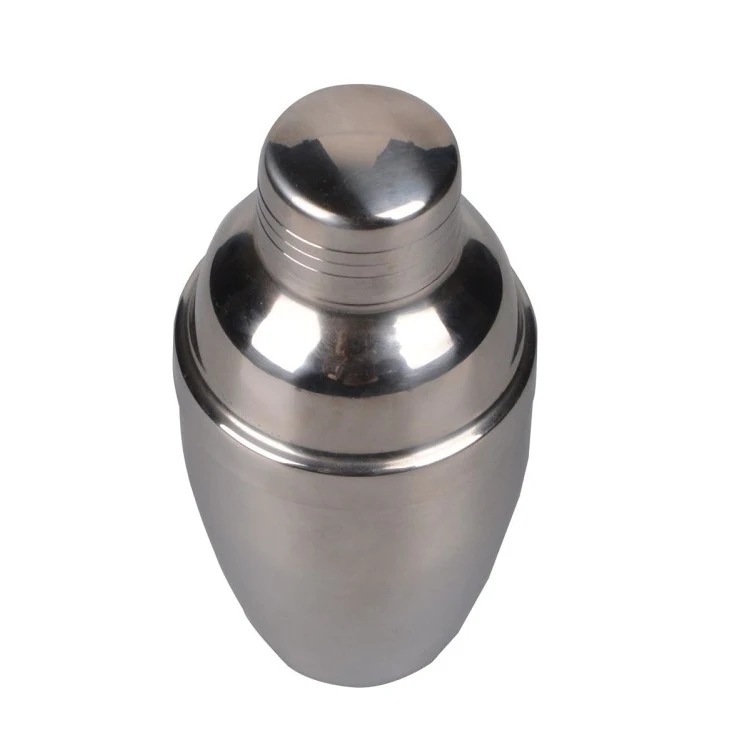 8 oz Stainless Steel Cocktail Shaker Bottle 1