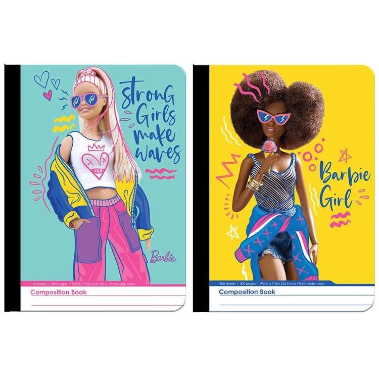 Barbie Composition Notebooks - Assorted 1