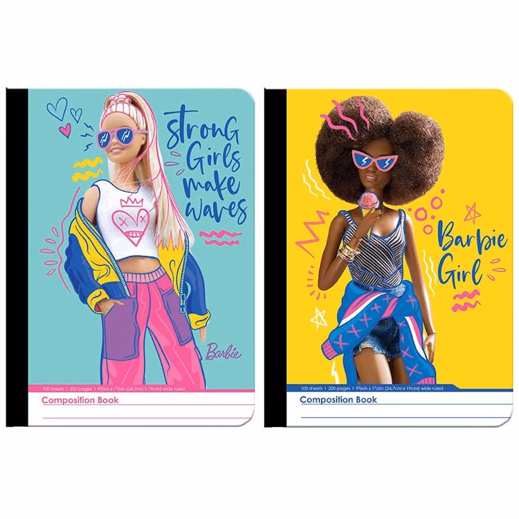 Barbie Composition Notebooks - Assorted