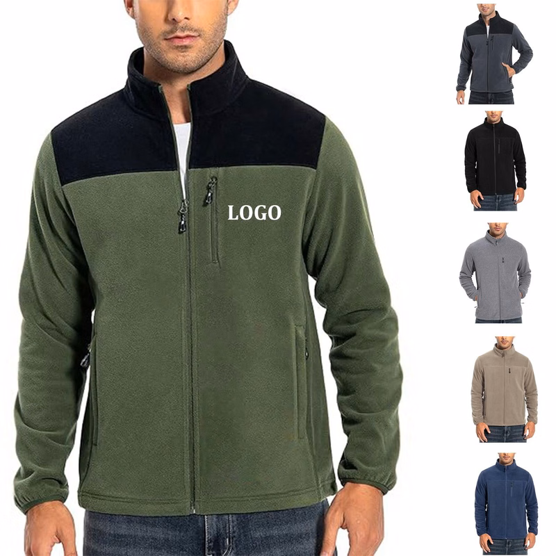 Men Lightweight Polar Fleece Jacket