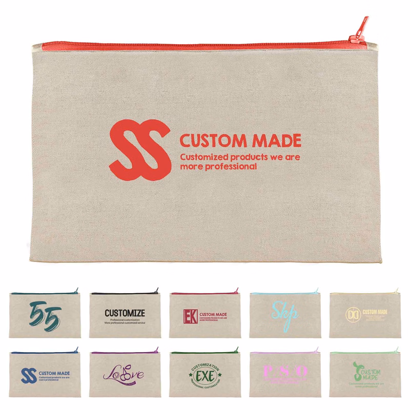 Canvas Zipper Pouch