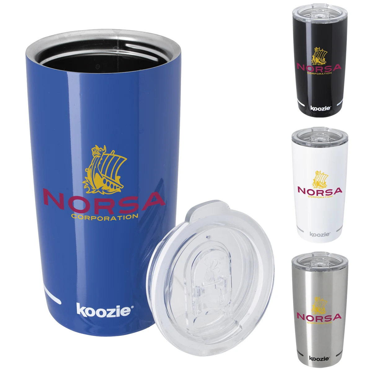 Koozie® Savannah Vacuum Tumbler with Tritan® Lid - 18 oz. 1