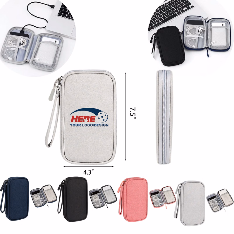 Portable Travel Electronic Organizer Bag