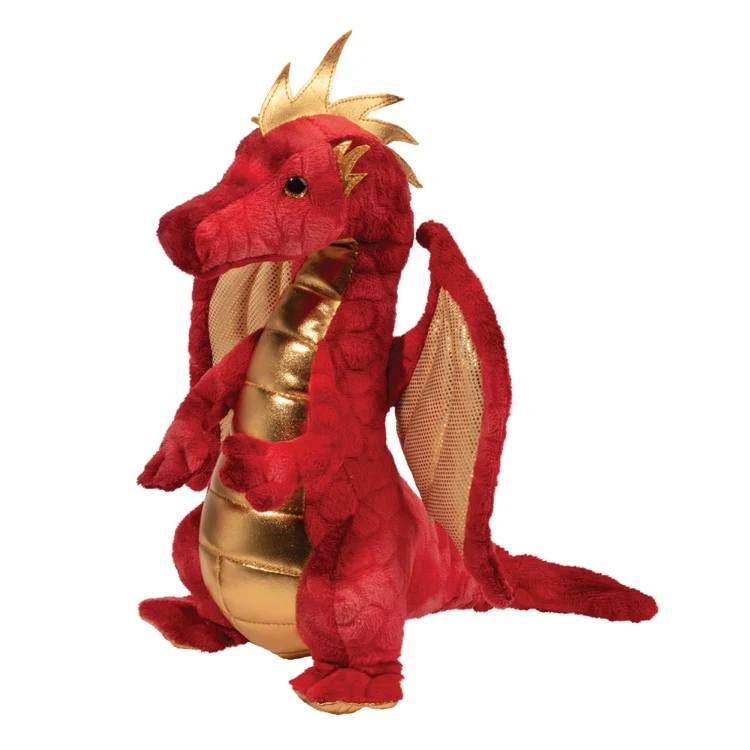 Eugene Red Dragon Stuffed Animal 1