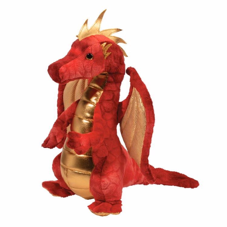 Eugene Red Dragon Stuffed Animal
