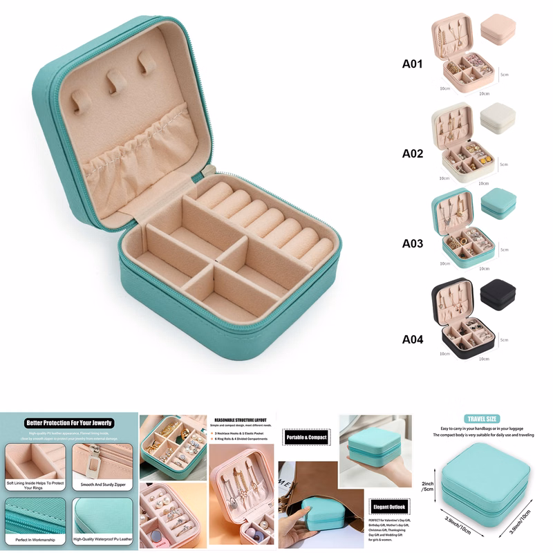 Mini Jewelry Travel Case