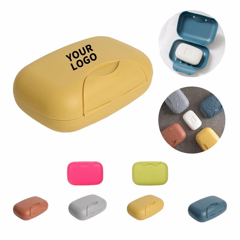 Travel Soap Case With Snap Lid Polypropylene 4.8"