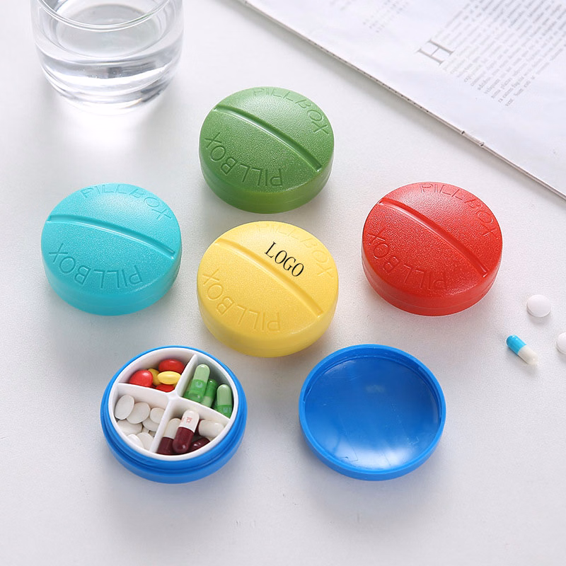 Round Mini Pill Box