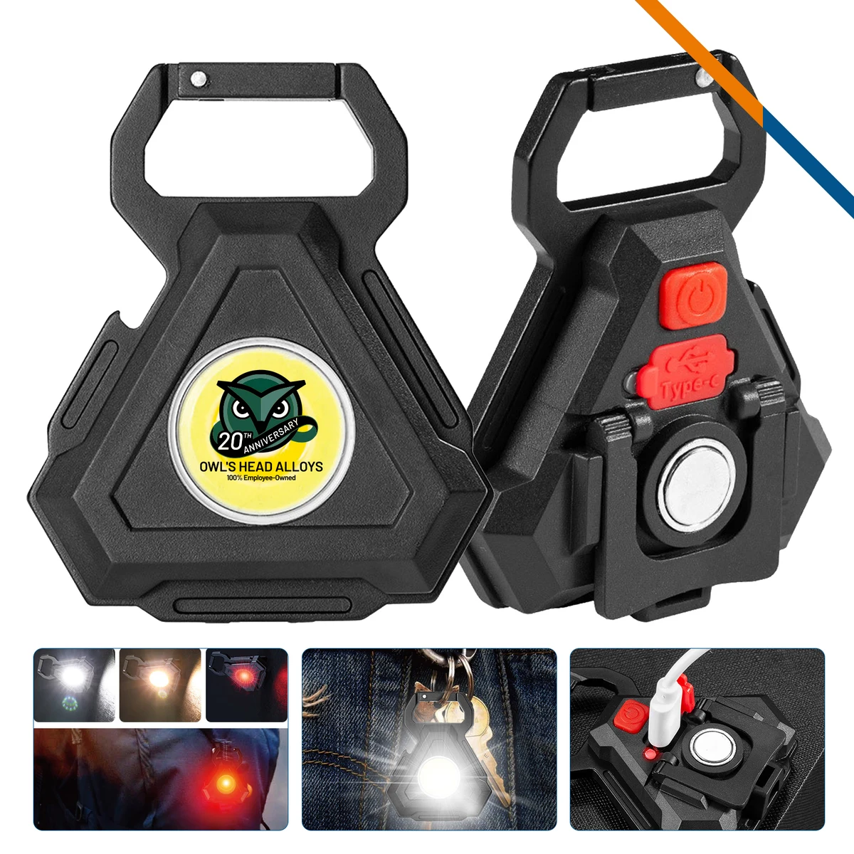 Lork COB Flashlight 1