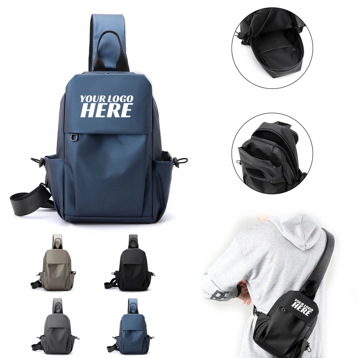 Unisex Crossbody Shoulder Hiking Bag 1