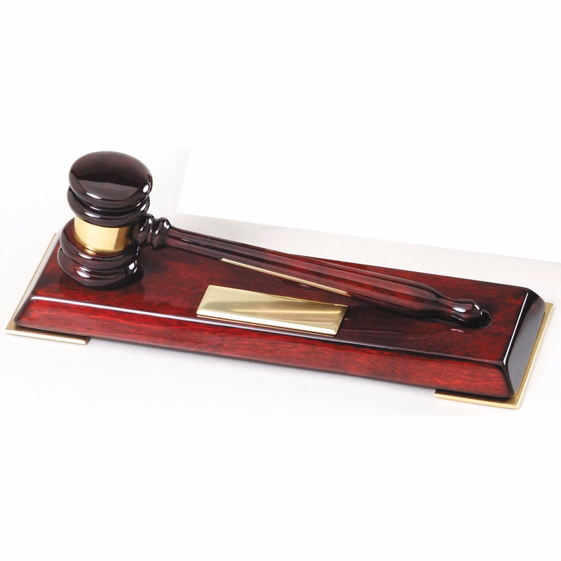 Women'S Rosewood Gavel Set