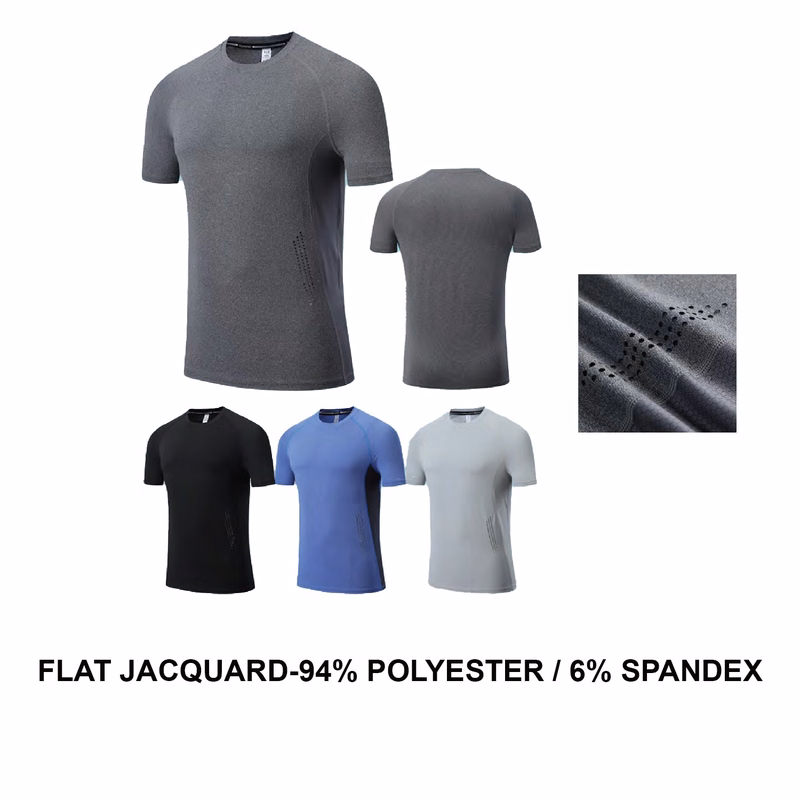 Men's Running Short Sleeve T-Shirt - Stock Style 3
