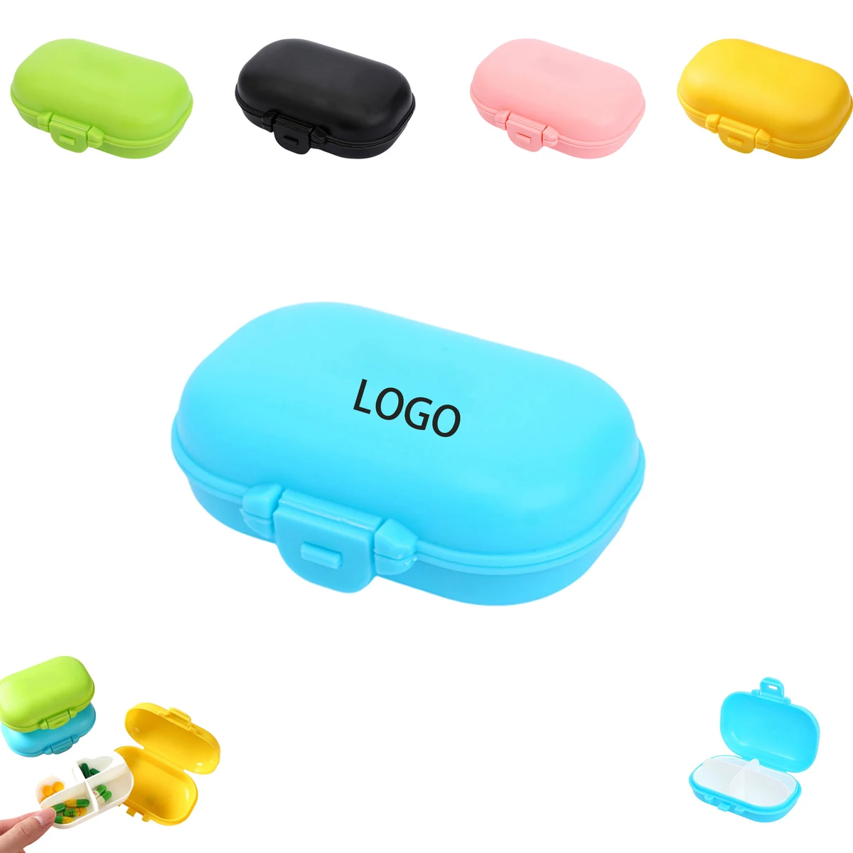 Daily Compact Travel Medicine Holder 1