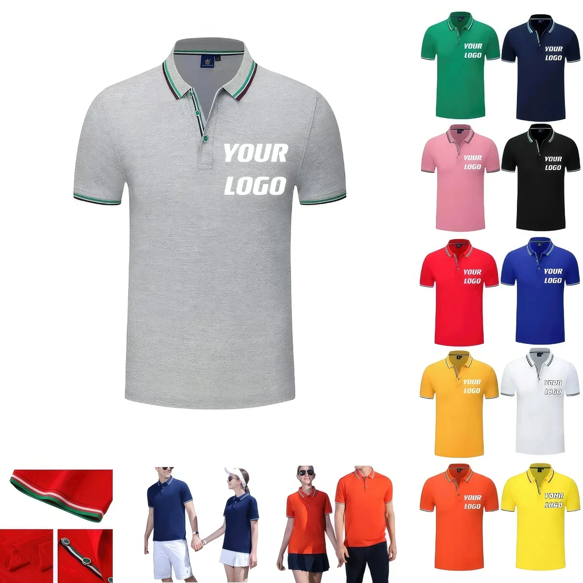 Casual Workout Polo Shirts 1