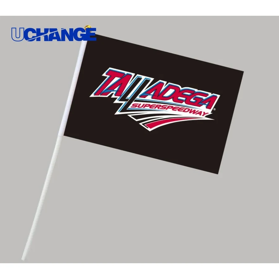 Full Color Mini Hand Flag for Events 1