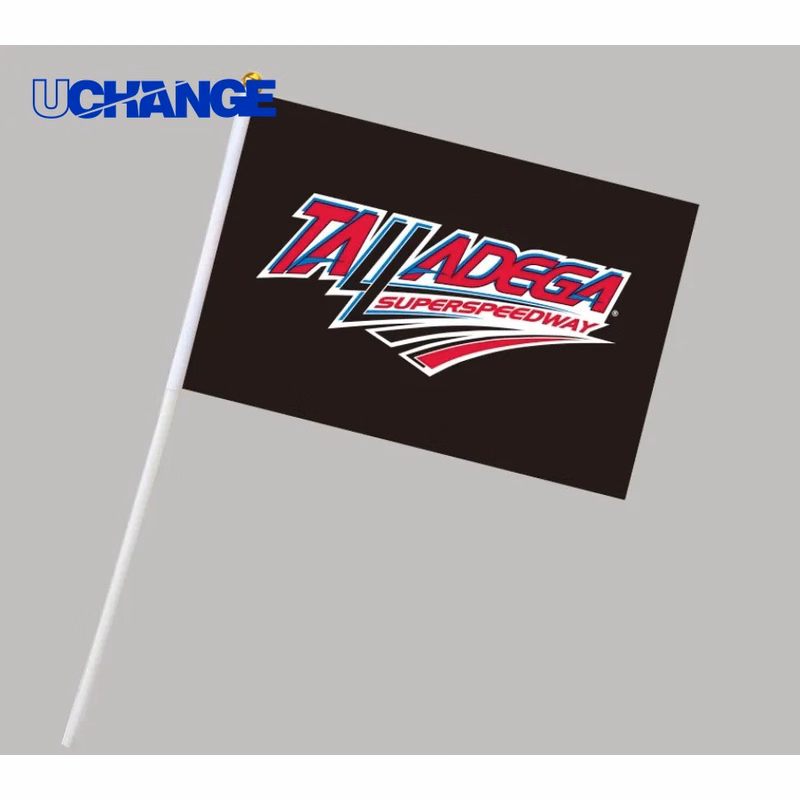 Full Color Mini Hand Flag for Events