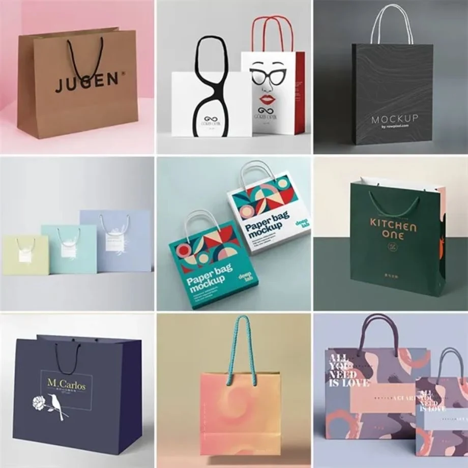 Custom Printed Paper Bags 1