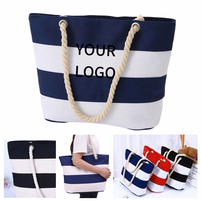Poly Cotton Tote Bag with Sandproof Coating