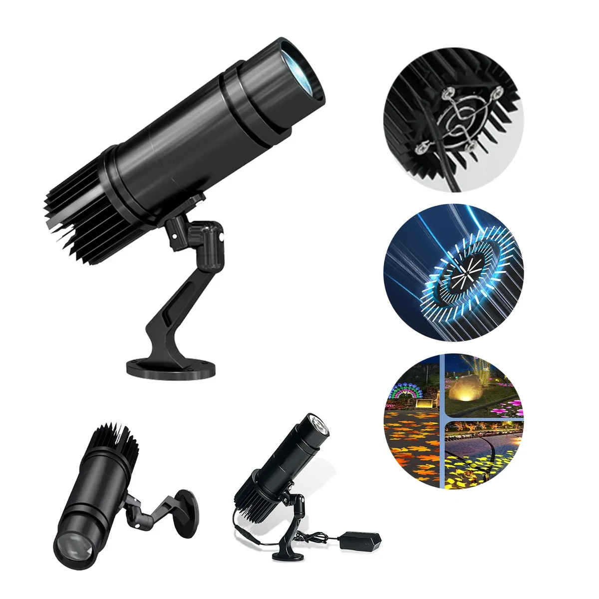 25 W Indoor Outdoor Projector Ad Light 1