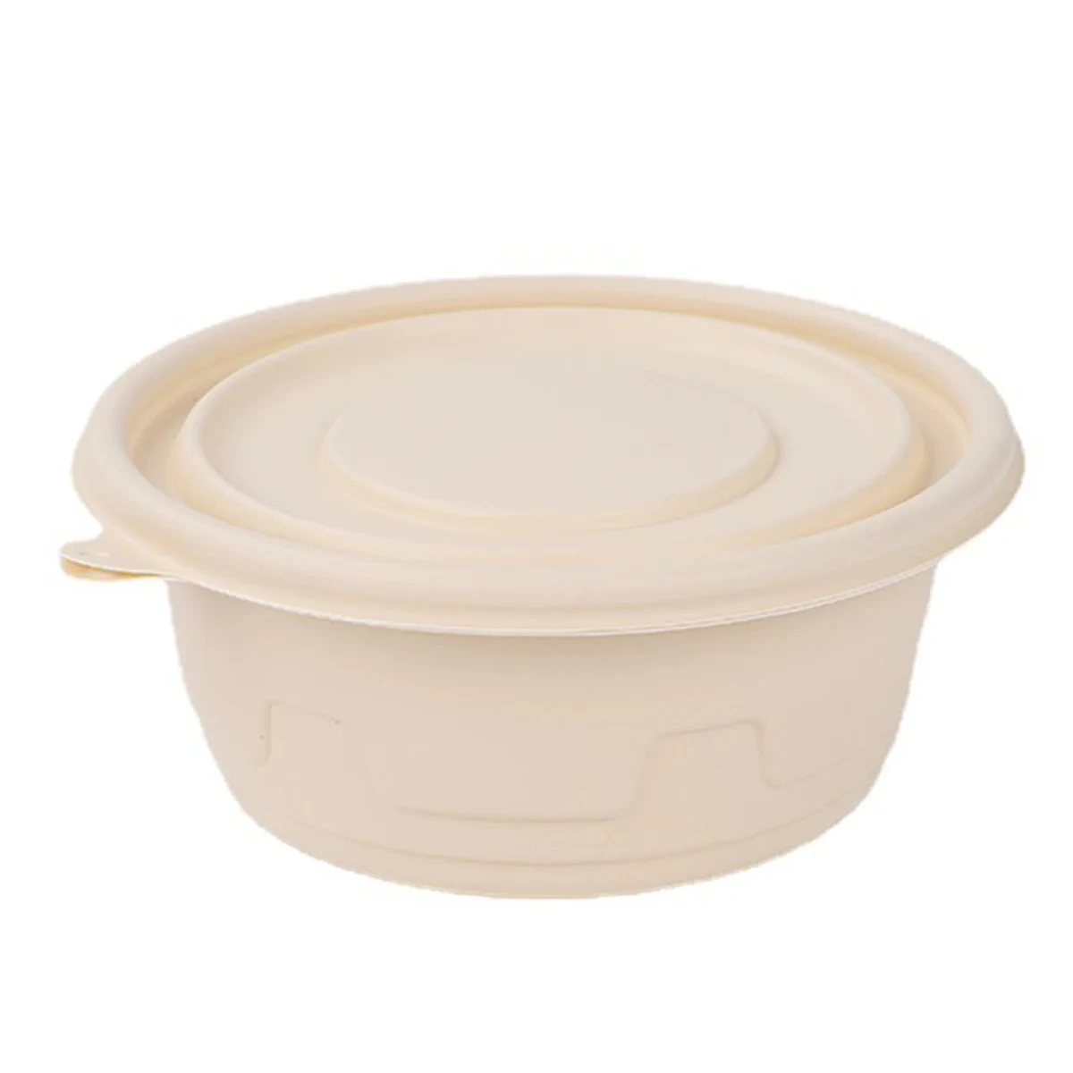 Round Biodegradable Food Bowl 1