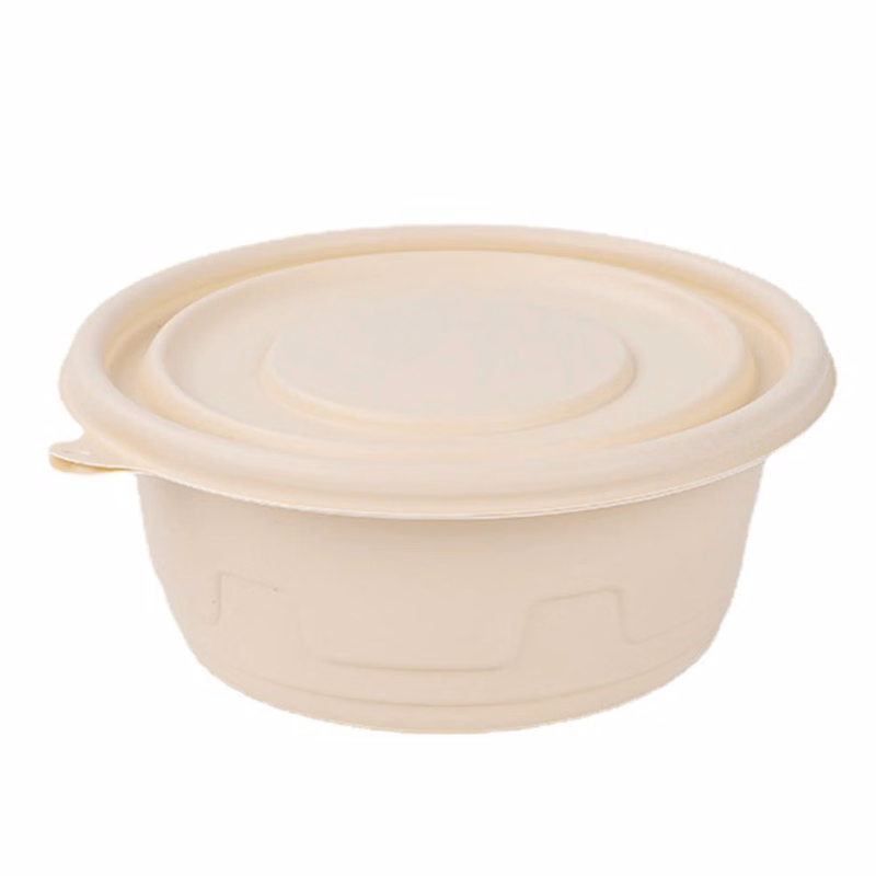Round Biodegradable Food Bowl