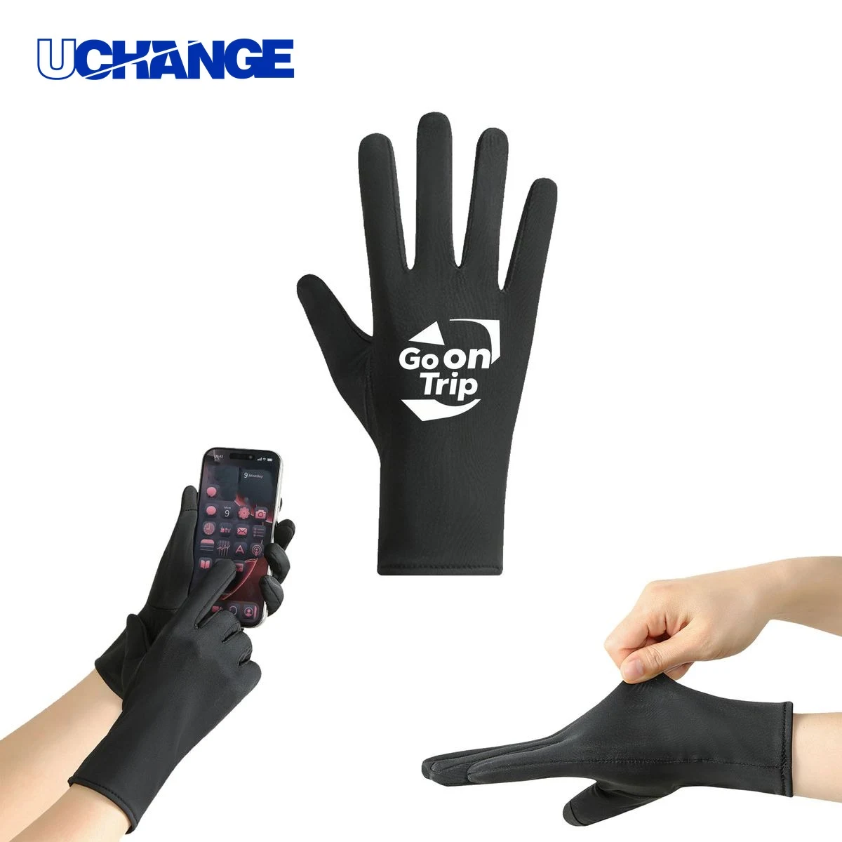 Ice Silk Sunscreen Gloves for Summer Use 1