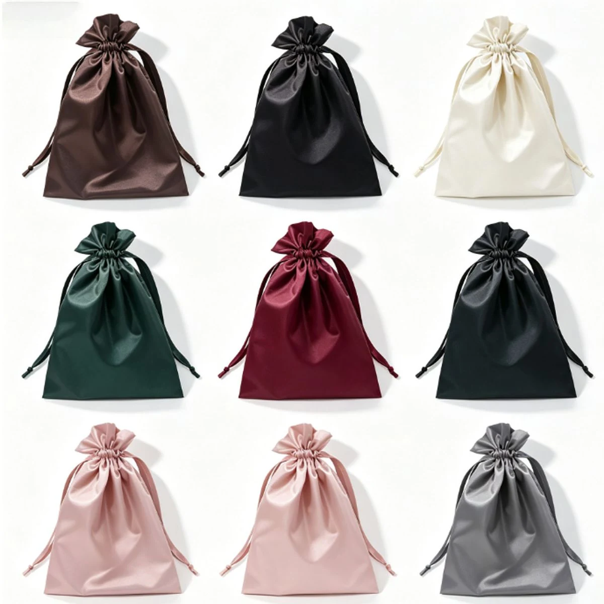 High-end Satin With Drawstring Pockets 1