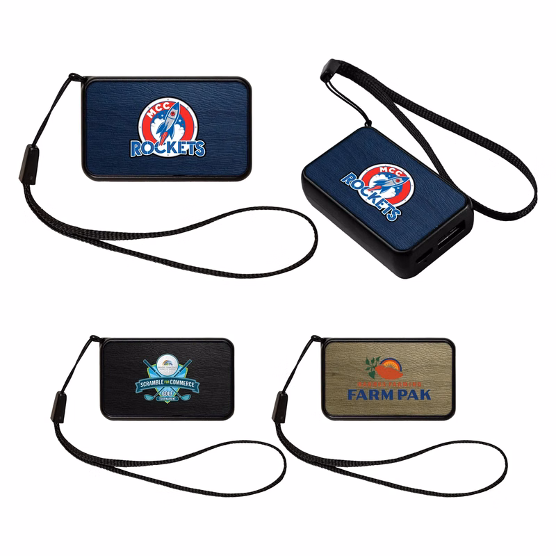 UL 1000mAh NanoCharge Woodland Power Bank
