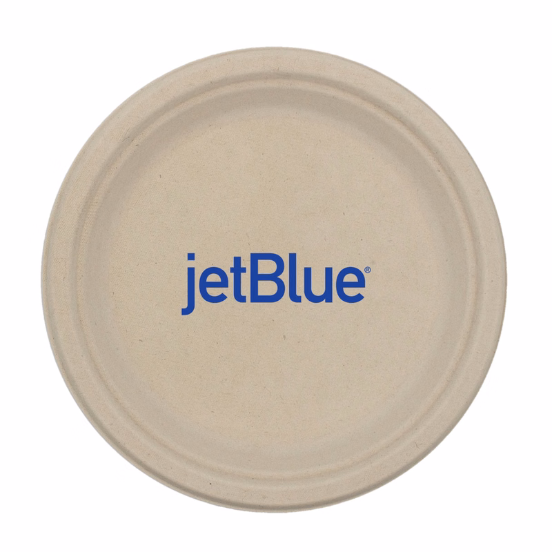9" Eco-Friendly Paper Plate