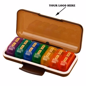 Detachable 7 Day Pill Box Organizer