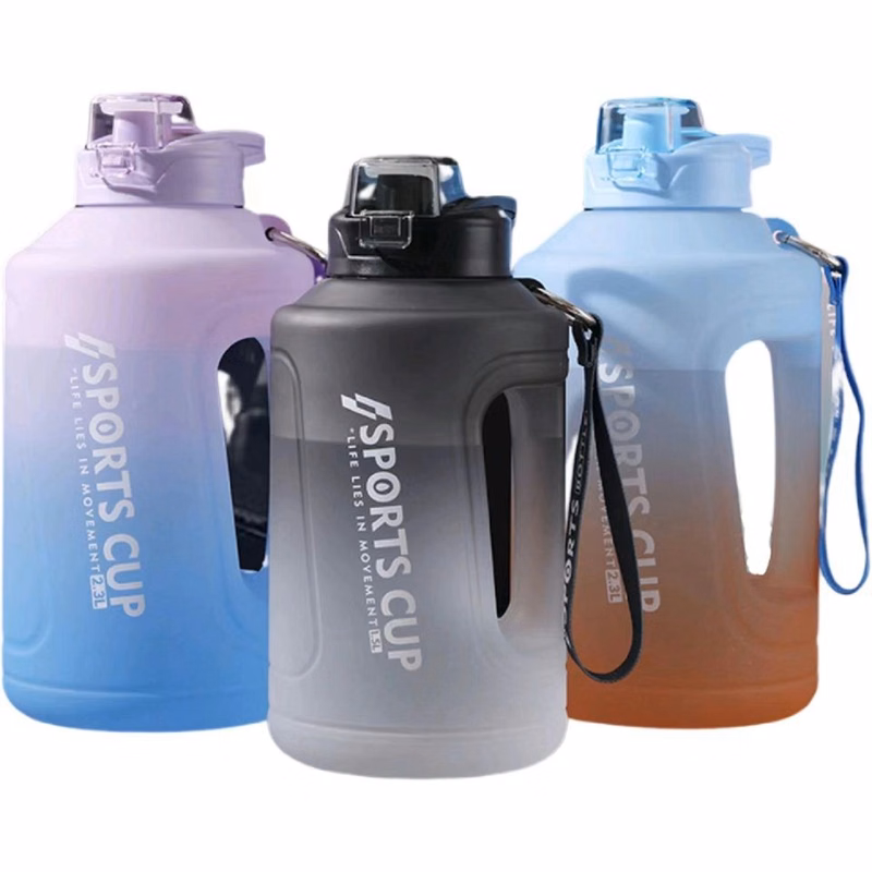 Large Capacity Sport Plastic Water Bottle