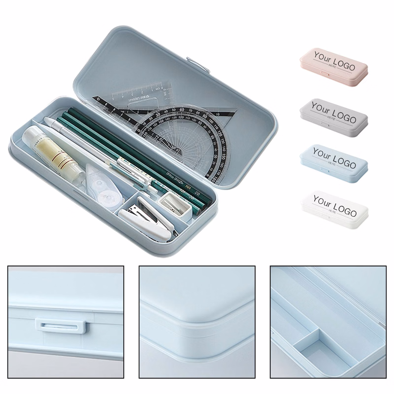 Plastic Stationery Pen Pencil Case