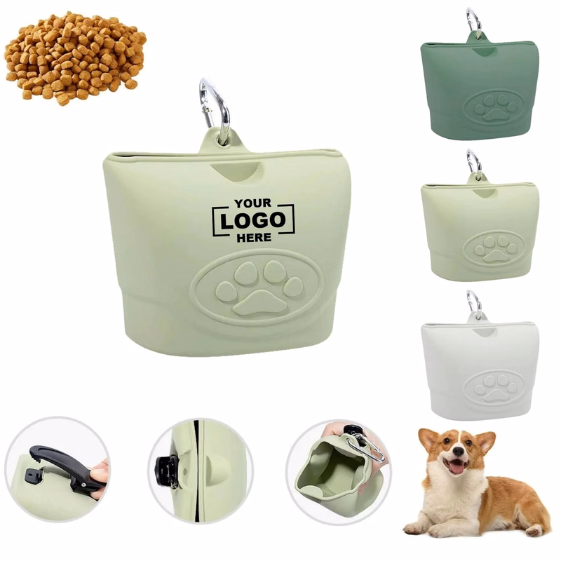 Portable Silicone Dog Training Snack Waist Bag