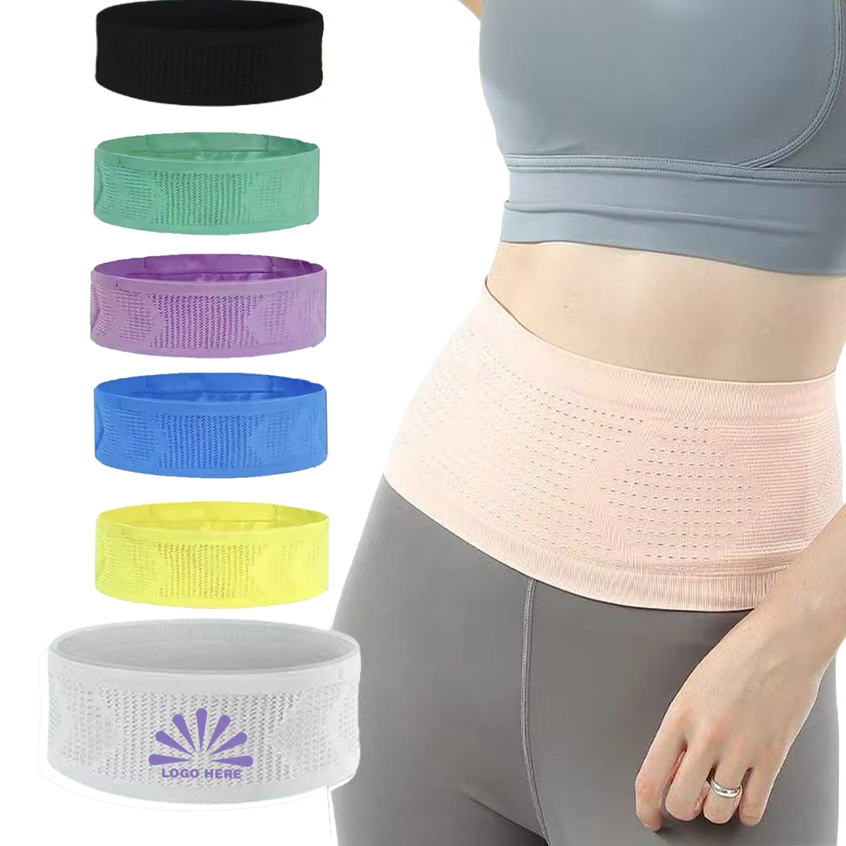 MOQ10 Sport Moisture Wicking Storage Waist Bag 1