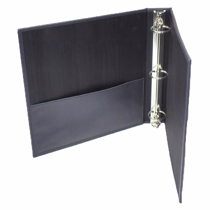 Leather Ring Binder 11" x 8-1/2"