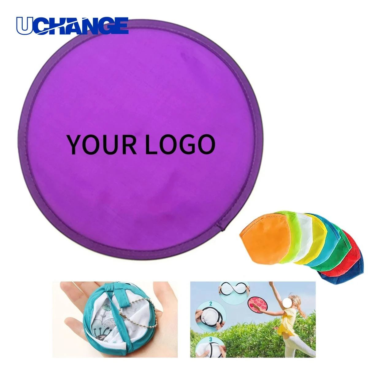 10 Inch Collapsible Flyer Fan for Outdoor Games 1