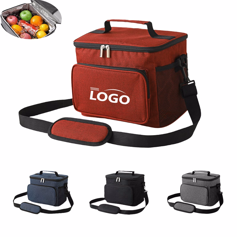 Oxford Insulated Cooler Bag with Shoulder Straps