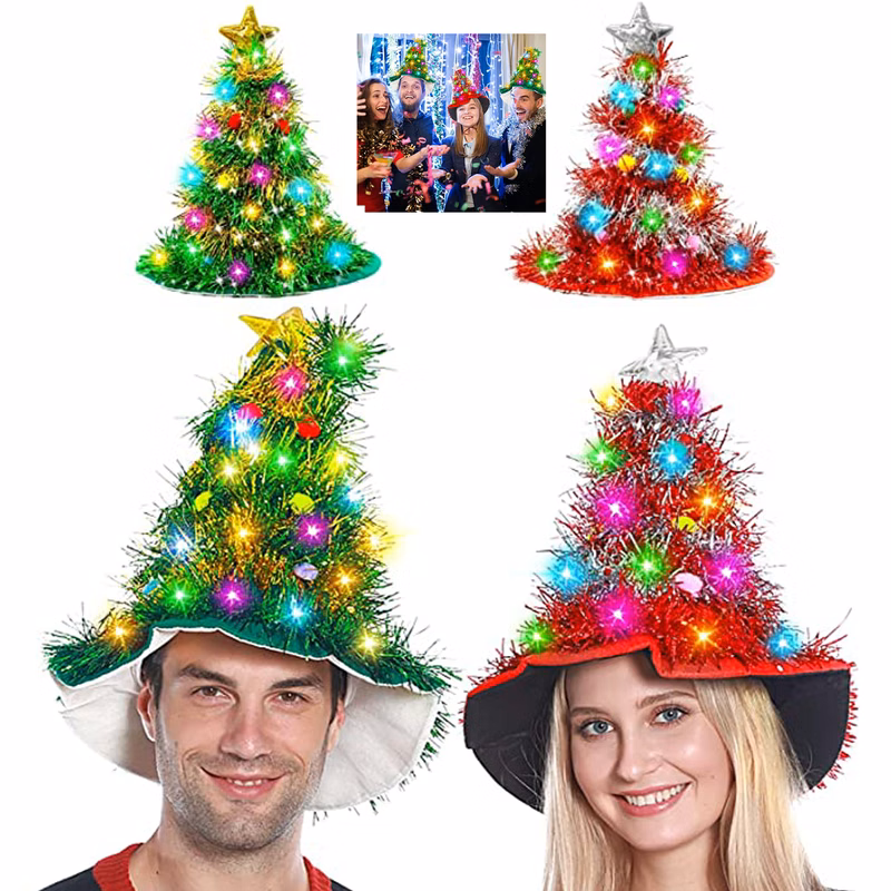Christmas Hats Tree Santa Hat