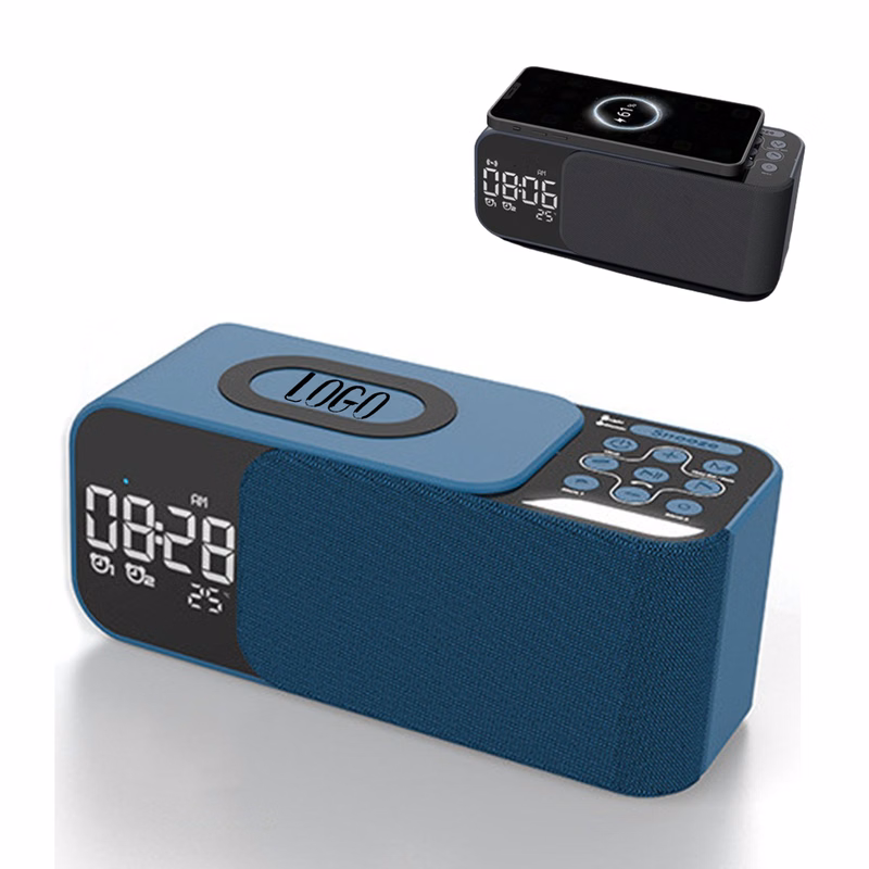 Wireless Charger Bluetooth Speaker With Night Light