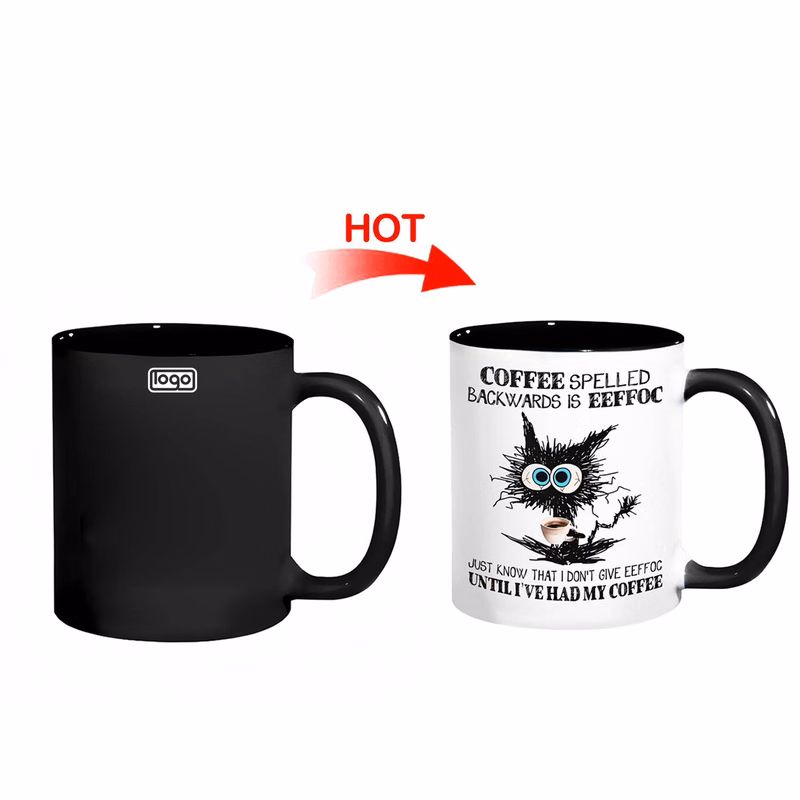 11oz Heat Sensitive Color Changing Mug
