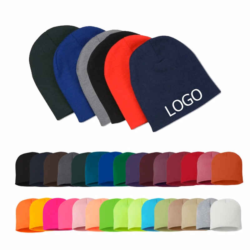 Stretchable Knit Beanie Cap