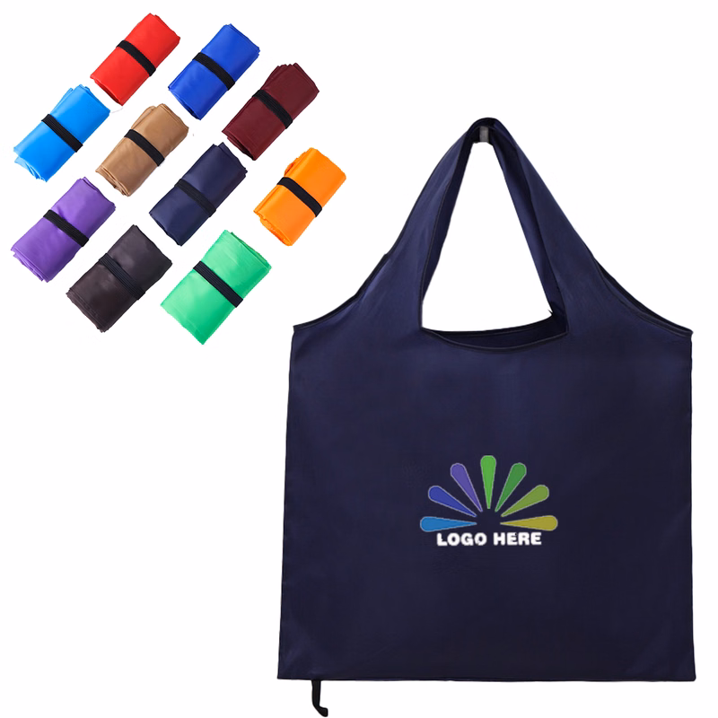 Large Capacity Portable Polyester Foldable Shopping Bag