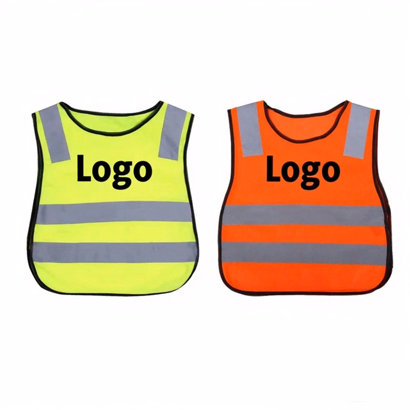 Children's Pull-On Safety Vest With Reflective Stripsest