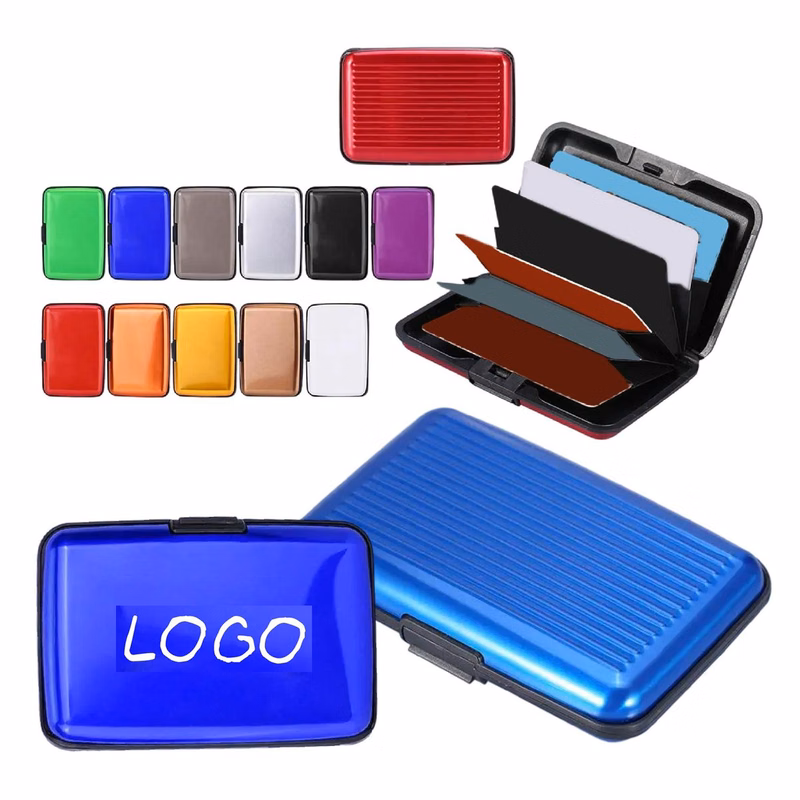 Aluminum Alloy Portable Card Holder Wallet